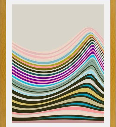 Cuadro Color Wave