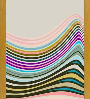 Cuadro Color Wave