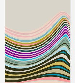 Cuadro Color Wave