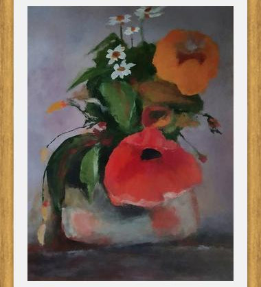 Cuadro Vase with Flowers