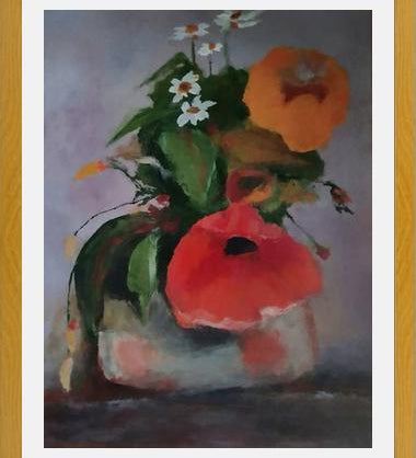 Cuadro Vase with Flowers