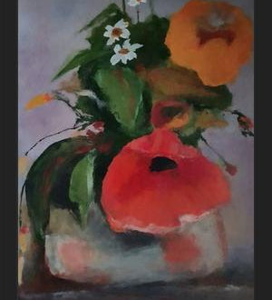Cuadro Vase with Flowers