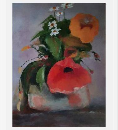 Cuadro Vase with Flowers