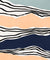 Canvas Modern irregular Stripes 08