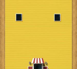 Cuadro Casa amarilla