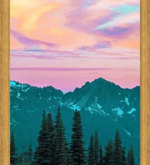 Cuadro Holographic Sky
