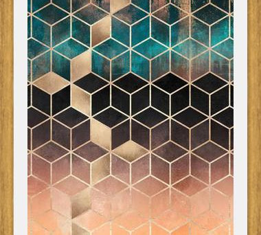 Cuadro Ombre Dream Cubes
