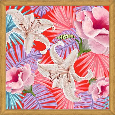 Cuadro Tropical Nature Pattern