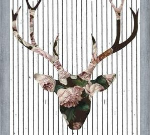 Cuadro Deer in Bloom