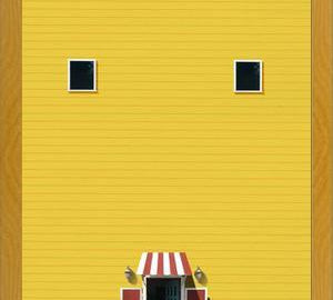 Cuadro Casa amarilla