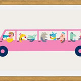 Cuadro Pink Car