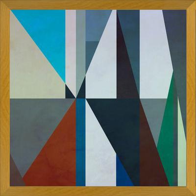 Cuadro Interconnected Triangles