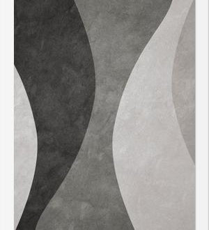 Cuadro Colección Ondas - Negro Y Blanco