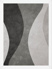 Cuadro Colección Ondas - Negro Y Blanco