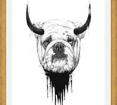 Cuadro Bulldog