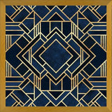 Cuadro Art Deco Blue