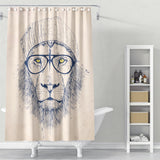Cortina de baño Cool Lion