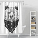 Cortina de baño Wild Bear