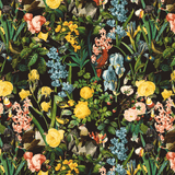 Papel Mural Floral and Bird VI