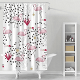 Cortina de Baño flamencos