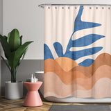 Cortina de Baño La naturaleza y sus formas 6
