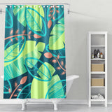 Cortina de Baño Floral Brazil 01