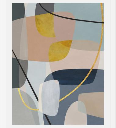 Cuadro Overlapping and Transparent Parts IV