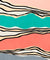 Canvas Modern irregular Stripes 10