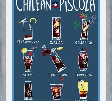 Cuadro Chilean Piscola