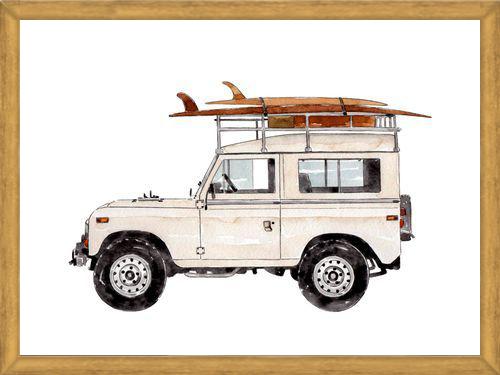 Cuadro Surf Vintage Truck