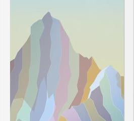 Cuadro Mountains II