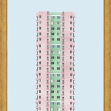 Cuadro Edificio Tegucigalpa