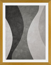 Cuadro Colección Ondas - Negro Y Blanco