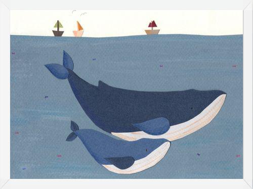 Cuadro Ballenas
