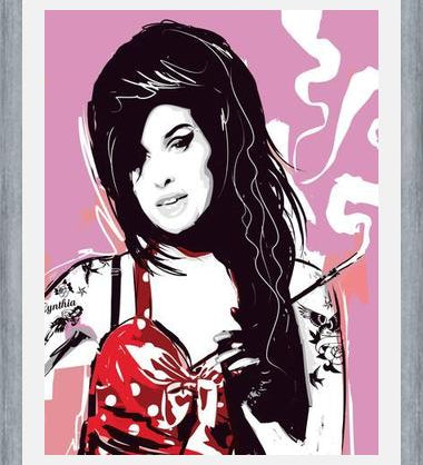 Cuadro Amy pop art
