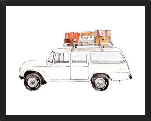 Cuadro Vintage Truck