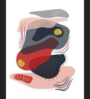Cuadro Modern minimal forms 8