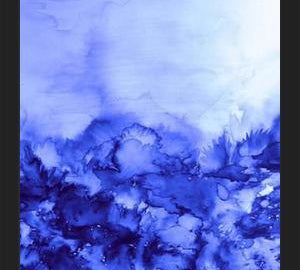 Cuadro INTO ETERNITY, INDIGO PURPLE