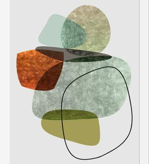 Cuadro Abstract Composition 823