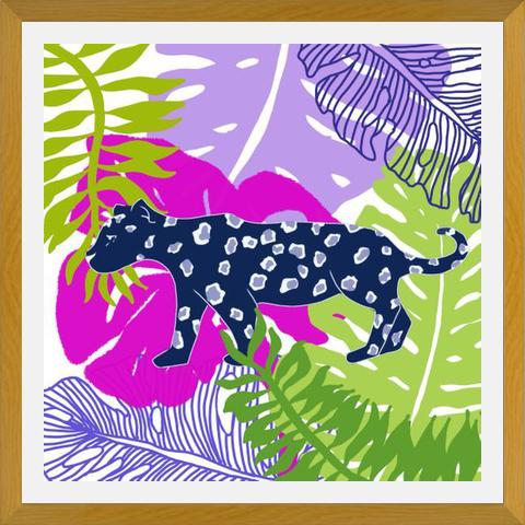 Cuadro Jaguar Amazónico II