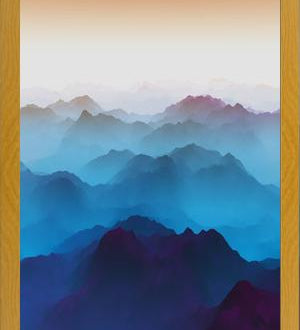 Cuadro Bluish Mountains