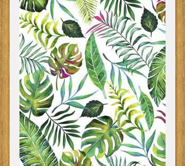 Cuadro Tropical Flora