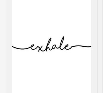 Cuadro Exhale