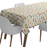 Mantel de Hule Pineapples Orange green