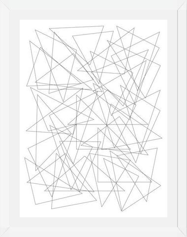 Cuadro Composición de Triângulos