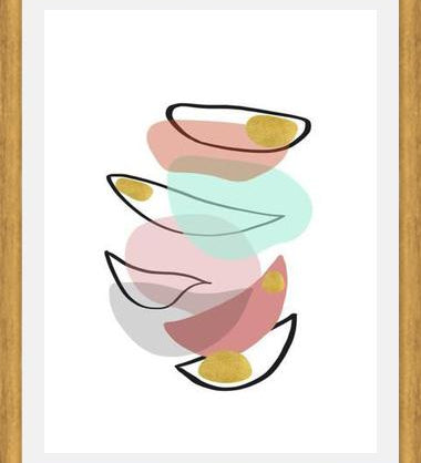 Cuadro Modern minimal forms 15