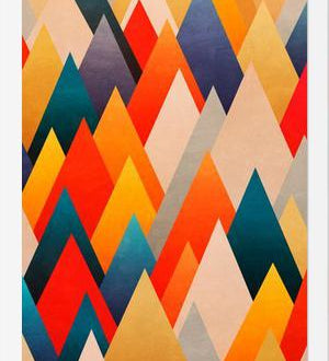 Cuadro Multiple Triangles