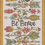 Cuadro Be Brave 2
