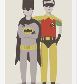 Cuadro Super Heroes