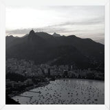 Cuadro Corcovado Sunset BW